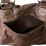 GAL Vegan Leather Shoulder Bag Brown Photo 4