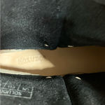 Soludos  Black Booties Suede Braided Pull On Low Heel Ankle Boot Womens Size 7 F7 Photo 6