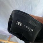 ZARA - Black, Leather, Skinny Pants Photo 5