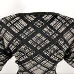 Nina Leonard NWT Plaid Printed Ruffle Hem Knit Dress Large Office Job Career Photo 12