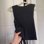 Lululemon Time to Restore Black Tie Front Wrap Tank Top Sleeveless Photo 3