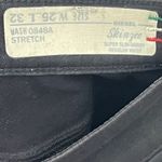 Diesel Skinzee Super Slim Regular Waist Black Coated Custom Paisley Print 25 Photo 8