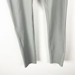 l*space L* Active Green Knit High Rise Drawstring Waist Leggings, Size Medium Photo 8