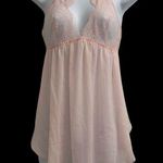 Victoria's Secret Victoria secret lace light pink slip dress lingerie size L Photo 1