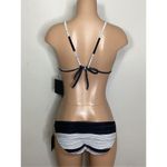 Norma Kamali New.  striped bikini. Retails $240. Small Photo 4