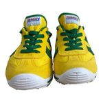 PANAM Made in Mexico Hand Crafted Vintage Sneakers Yellow Green Women Size 6.5 Photo 2