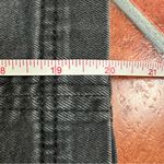 Free People Black Stretch Denim Pencil Skirt Photo 4