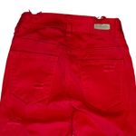 Vince Juniors Blue Jeans Skinny Legs Jeggings Red Distressed sz 3 Photo 8