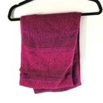 Womens Infinity Scarf Wool Blend Knit Pink Purple 31"x11" Photo 1