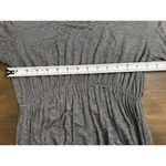 Soma  Soft Jersey Hi Low Dress Size Small Stretchy Black White Photo 3