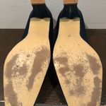 Evening Shoes : Satin midnight Blue Pumps Photo 4