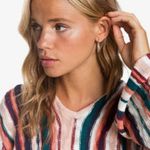 Roxy Tilly’s exclusive sun express poncho hooded sweater knit size XS Photo 2