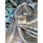 Jean‎ Pierre Klifa Womens Size Large Shift Dress Blue Floral Print Watercolor Photo 5