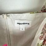 superdown NWT Kristyn Mini Dress Ruffle Floral Revolve Size Large L NEW Photo 4