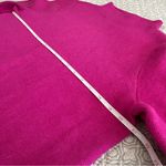 J.Jill Majestic Fuchsia Pink Funnel Mock Neck Cozy Sweater Size Size M Size M Photo 9
