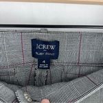 J.Crew Ruby Pant Black White Houndstooth Plaid Stretch Slim Crop High Rise 4 Photo 3