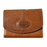 Sonoma Genuine Leather Wallet With Card Slots & Snap Closure Brown Photo 0
