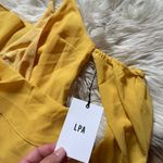 LPA  Asymmetrical Ruffle Wrap Top Photo 3