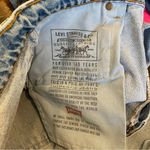 Levi's Vintage 90s 550 Light Wash Relaxed Fit Tapered Leg Jeans Made in USA 1997 Photo 13