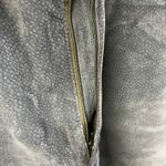 Vintage Bushwacker Genuine Suede Leather Womens 12 Pants Blue Highwaisted USA Photo 5