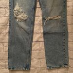 &Denim women 2 high waist 90s boyfriend ripped distressed blue jeans Photo 1