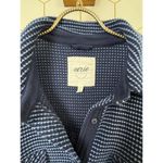 Aerie  Navy Blue Oversized LumberJane Waffle Shirt - Size - Large Photo 3