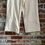 Donna Karan  Peach Belted Wide Leg Crop Pants, 8 Photo 4