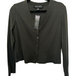 Ellen Tracy LINDA ALLARD 100%wool V-neck cardigan with button closures Size 10 Photo 0