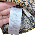 Madewell  Lucie 100% Cotton Smocked Floral Boho Balloon Sleeve Peplum Top size 14 Photo 6