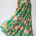 Natural Life Hanna Convertible Floral Maxi Skirt in Size Small Photo 0