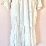 Fairhope White Eyelet 3/4 Sleeves High Photo 7