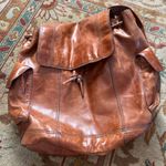 Fossil  brown leather backpack Photo 3