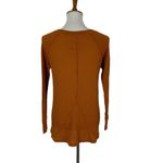 Anthropologie Maeve Thermal Top Small Burnt Orange Cozy Fall Boho Cottagecore Photo 2