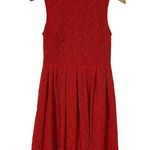 Anthropologie  Hi There from Karen Walker Angie Collared Lace Dress - Red - 4 Photo 4