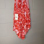 Free People NWT  Mimi Halter Tunic Tank Top in Lavender Combo Women’s Size Medium Photo 7