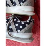 Adidas  Navy Polka Dot Sneakers - Women's Size 7.5 Photo 5