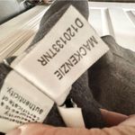 Diane Von Furstenberg  Mackenzie Grey Colorblock Reversible Wrap Wool Coat Small Photo 9