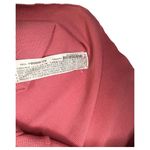 ZARA Top Womens L V Neck Ribbed Cropped Short Dolman Sleeve Raw Hem Pink Photo 7