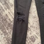 American Eagle Black Super High Rise Jeans Photo 4
