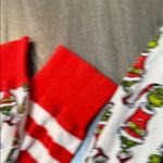 Hanna Andersson X Dr. Seuss Striped Grinch Pajama Bottoms women’s small so soft Red Photo 3