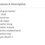 Idyllwind Women's Fierce Brown Western Boots - Round Toe sz 8.5 great condition Photo 12