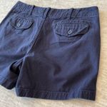 Ralph Lauren Ralph Lauren Sport Women's Blue Khaki Shorts Size 4 Chino White Pony Preppy Photo 2