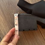 Vagabond  size 8 black lug sole sling back chunky sandals neoprene Photo 9