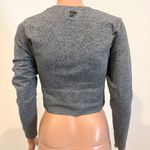 Victoria's Secret Pink medium seamless crop top active athletic TLS1 2837 Gray Photo 10