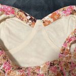 Japna Floral Print Crop Top Size Medium Photo 7