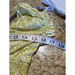 Billabong Women's Green & White Floral Crop Top S Photo 5