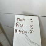 Aerie Women’s Extra Large Blue Ribbed Velvet Flare Pants Pull On Pants Lounge Photo 3