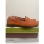 Naturalizer  Ivy Orange Nubuck 9 1/2 M women's Driving Shoes‎ Photo 2