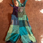 Vintage plaid overalls 100% cotton Pit to pit Photo 0