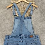 Judy Blue  Women’s Overalls Shorts Denim Cut-Off in Light Wash Size 2XL Photo 6